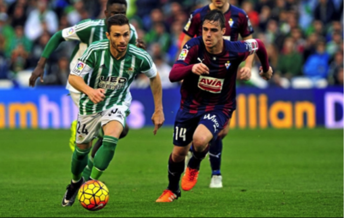 Soi kèo Betis - Eibar, 19h00 ngày 22/12